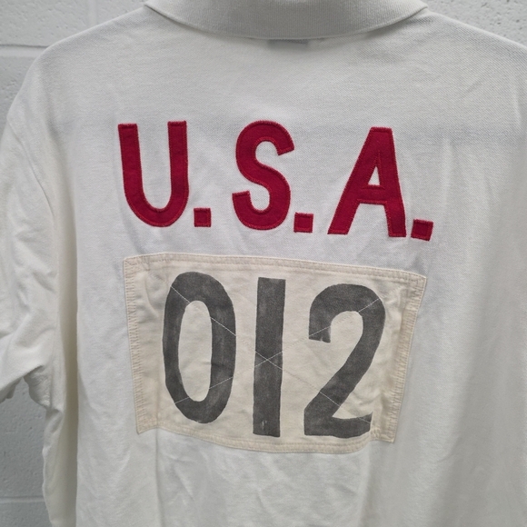 Polo Ralph Lauren USA 1934 Track & Field Polo Shirt XXL Custom Fit - Picture 7 of 7
